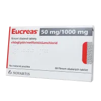 Фото Эукреас (Eucreas) табл. 50мг 1000мг №60
