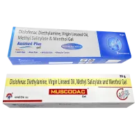 Фото Фламидез гель (мазь) аналог Мускодак / Аусмед плюс :: Muscodac GM / Ausmed plus 30г