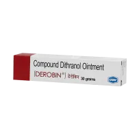 Фото Дитранол Derobin (аналог Миканол, Псоракс, Антралин) мазь 1,15% 30г